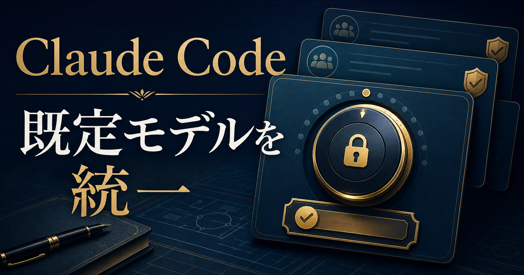 Claude Codeの既定モデルを統一する