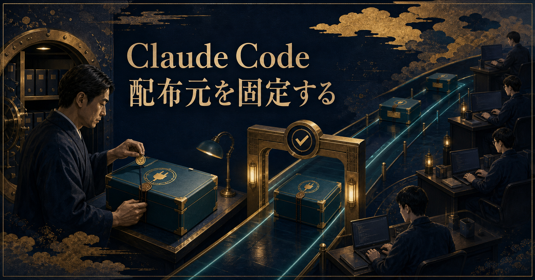 Claude Code pluginの配布元をGitLabで固定する
