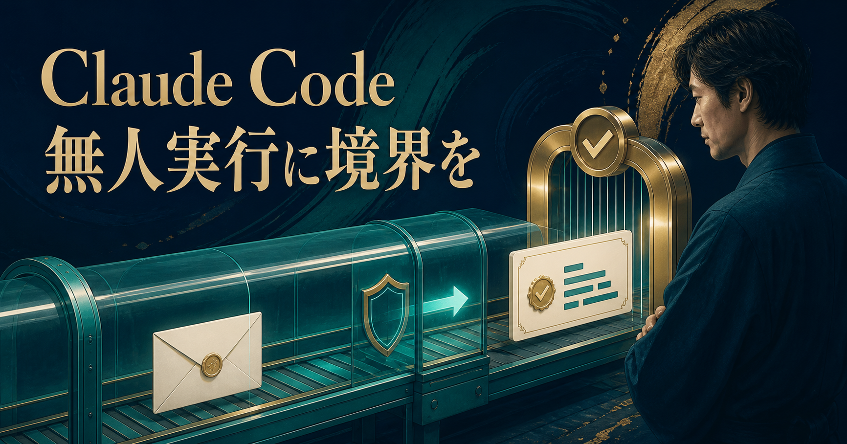Claude Codeの無人実行へ安全な境界を置く