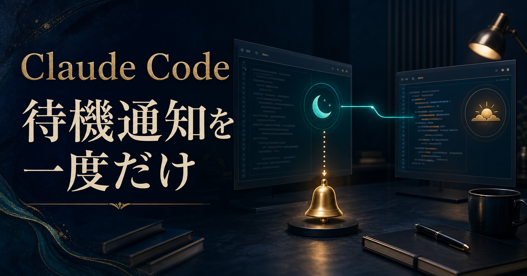 Claude Codeの待機通知を一度だけ受け取る