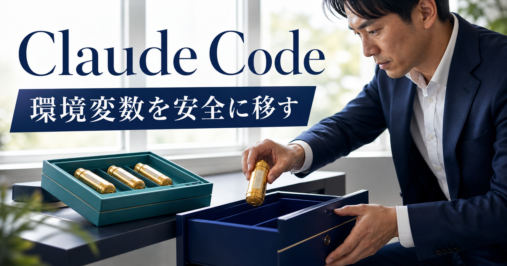 Claude Code 環境変数を安全に移す
