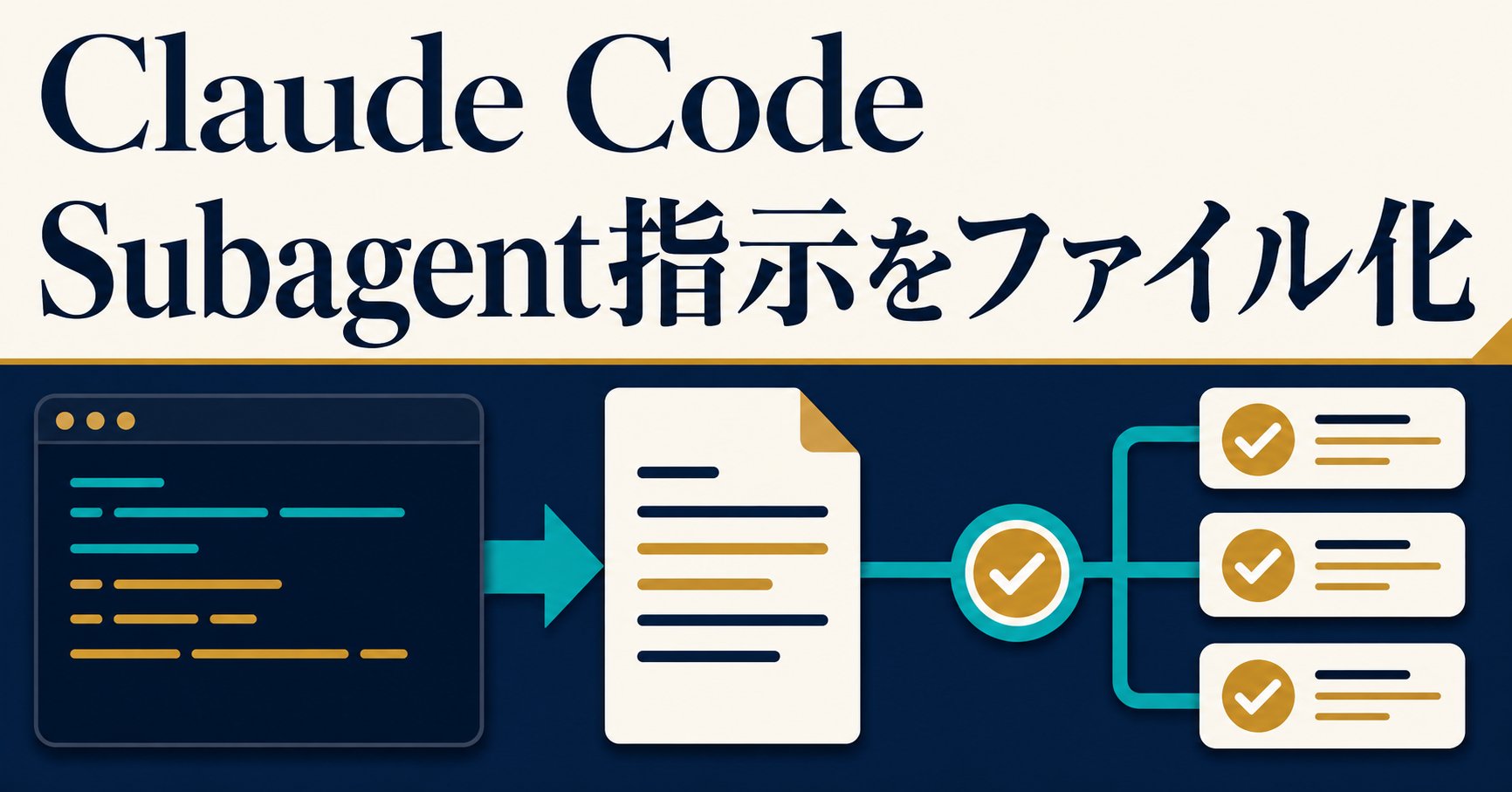 Claude Codeのsubagent指示をファイル化する