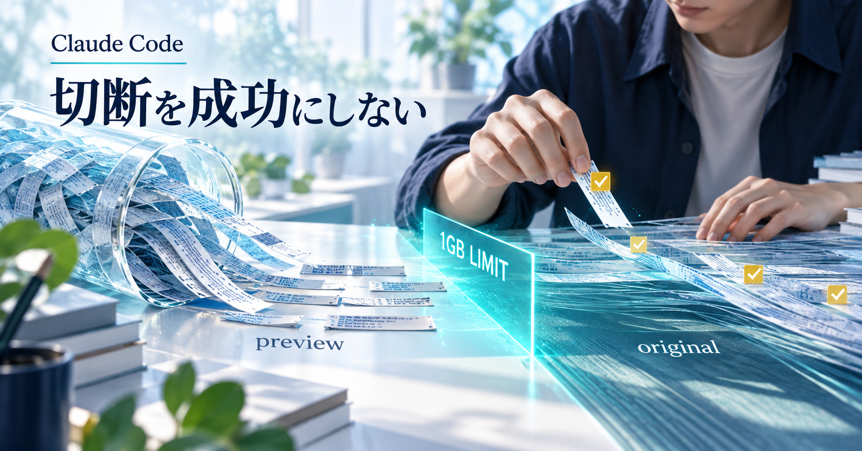 Claude Codeのtool結果1GB上限を確認する