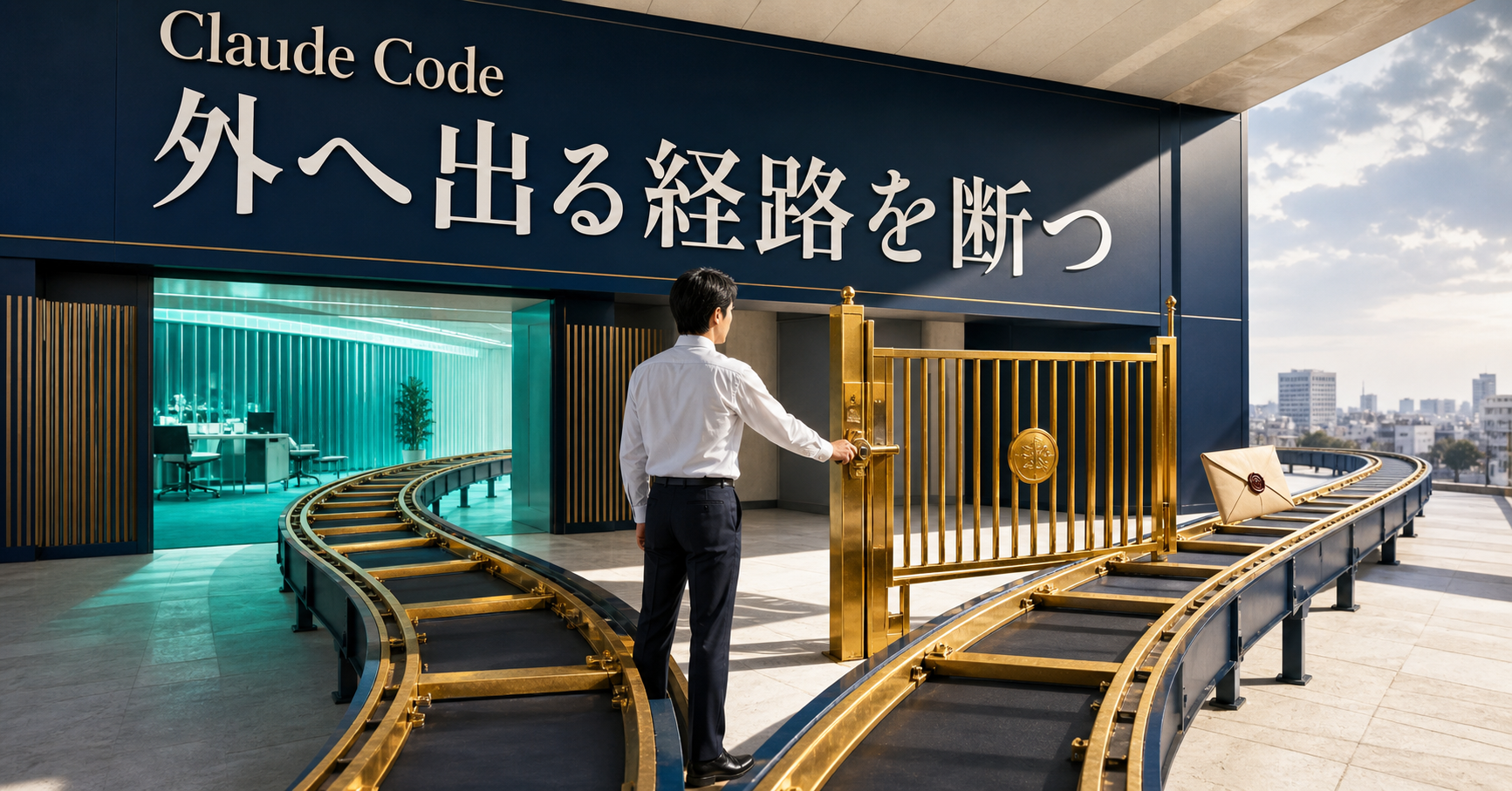 Claude Codeで外へ出るWindows経路を断つ