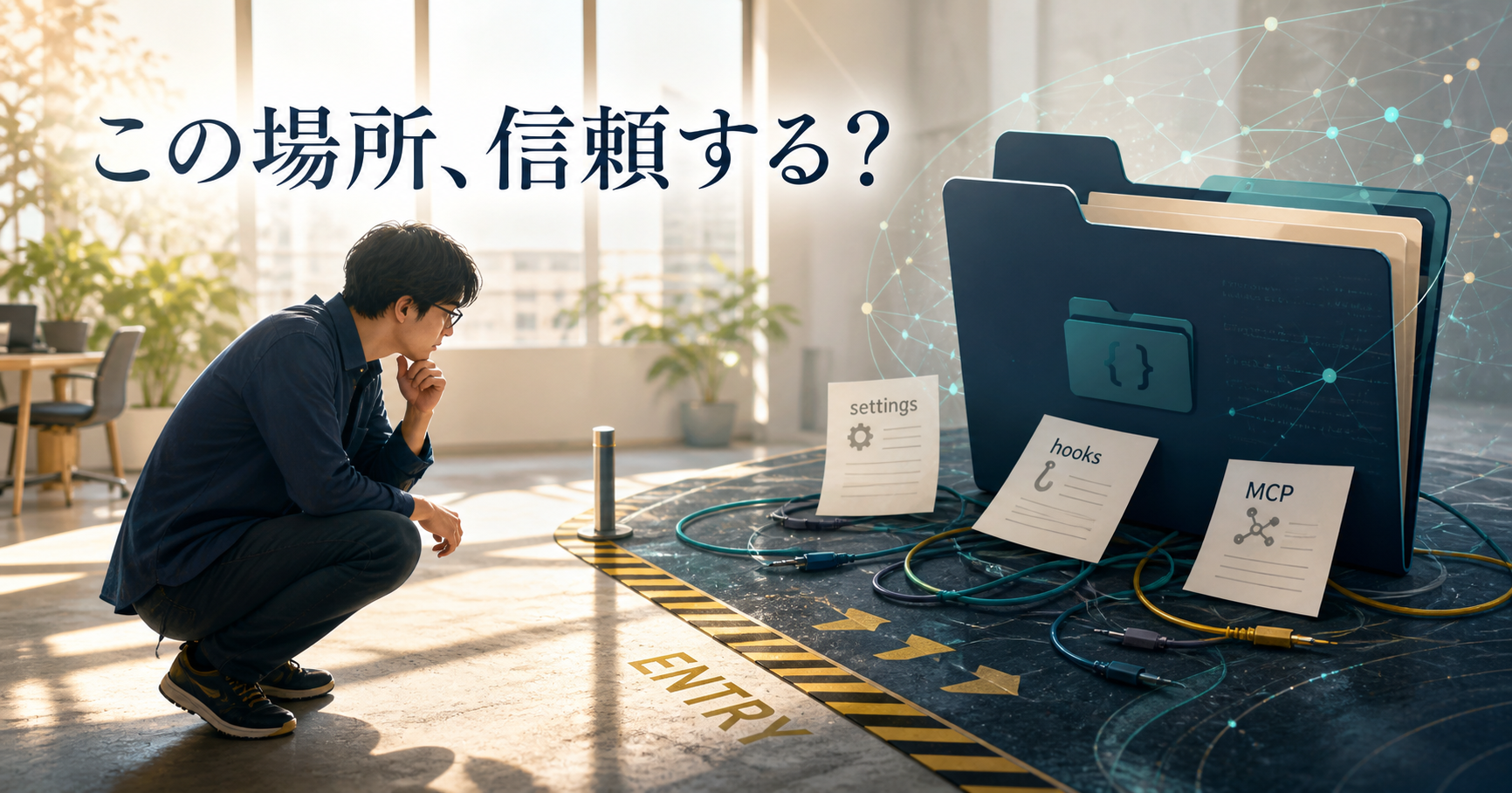 Claude Codeでworkspaceを信頼する前に確認する