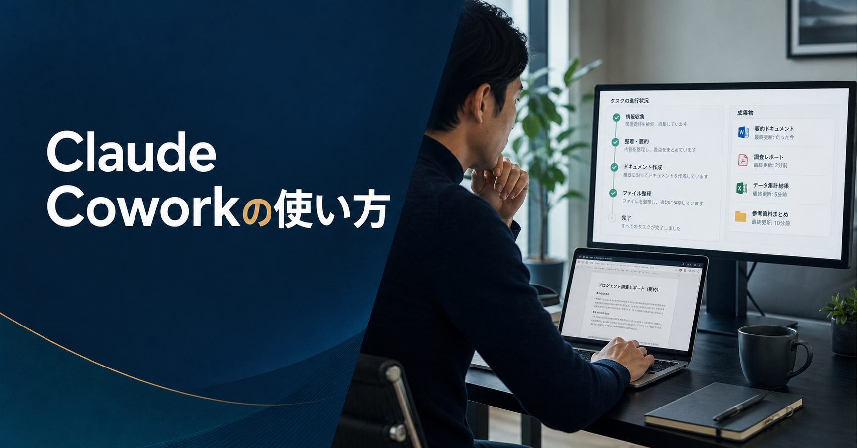 Claude Coworkの使い方