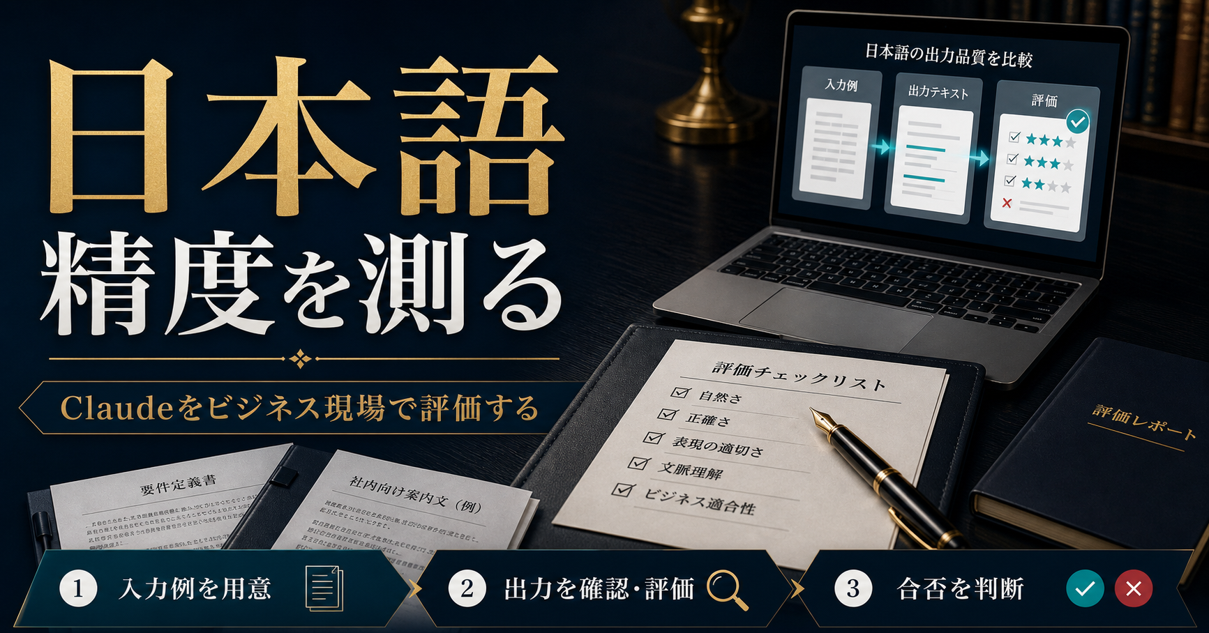 Claudeの日本語精度を業務データで評価