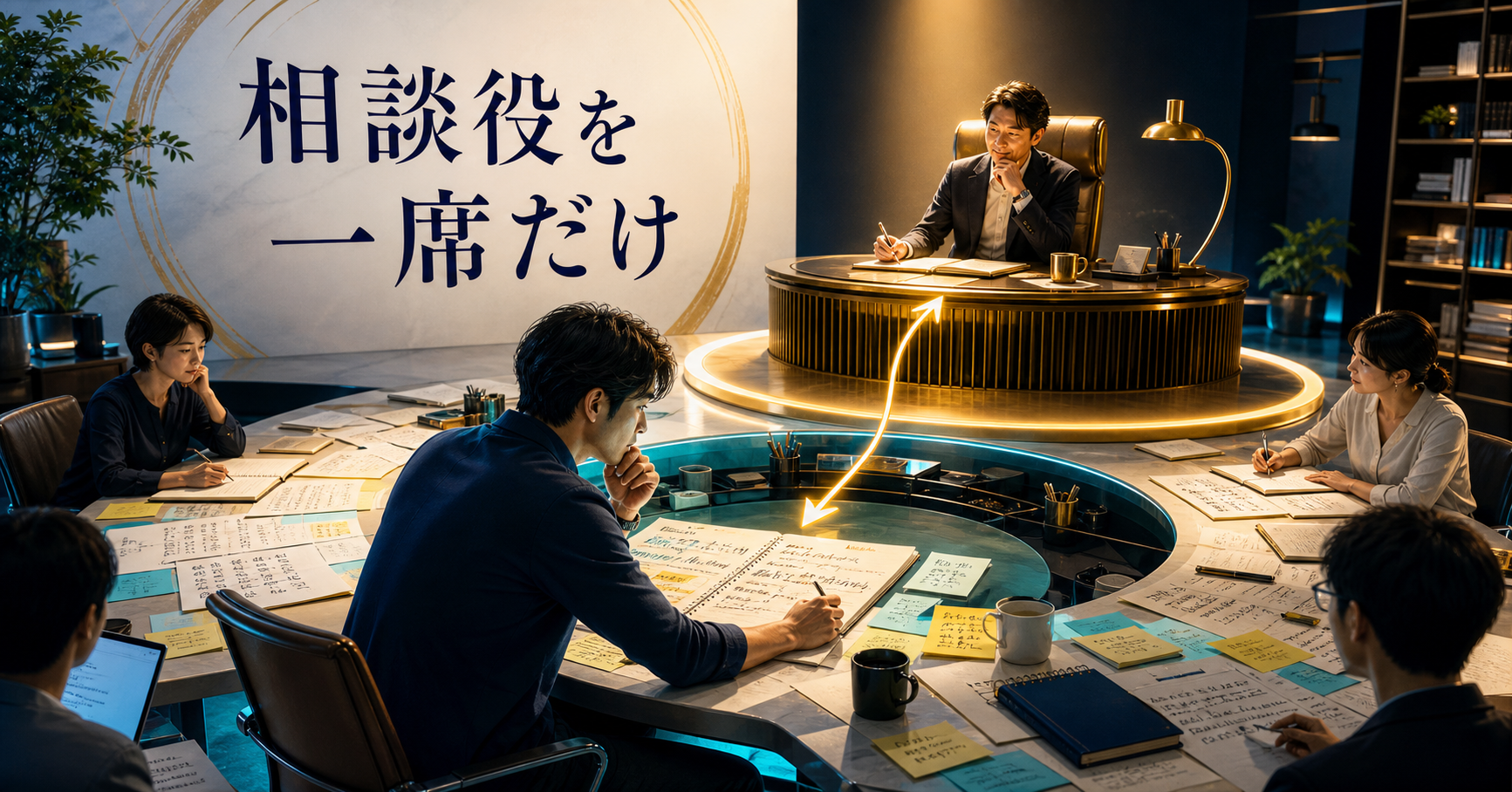 Managed Agentsへ相談役を一席だけ置く