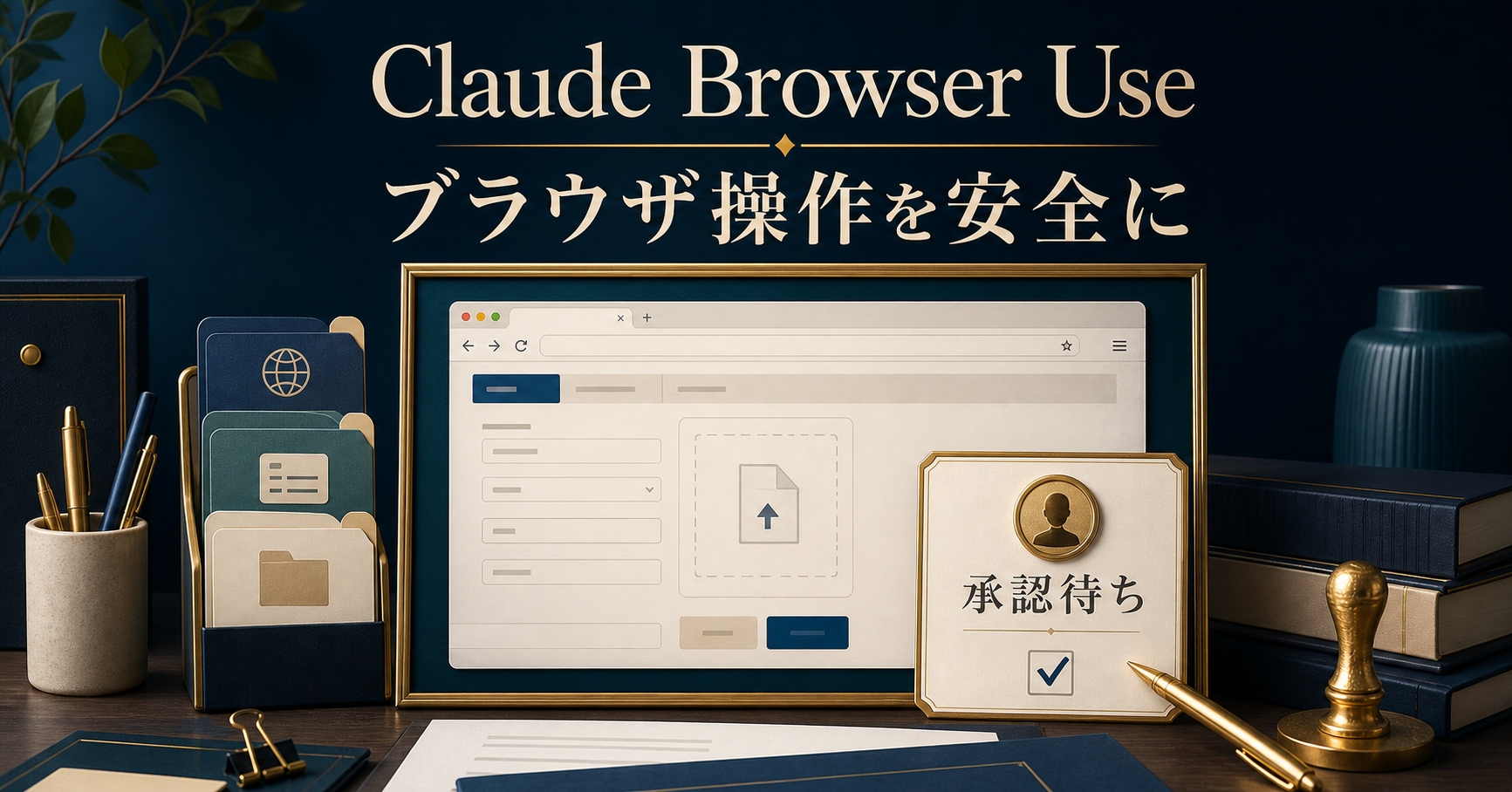 Claude Browser Useの安全な導入