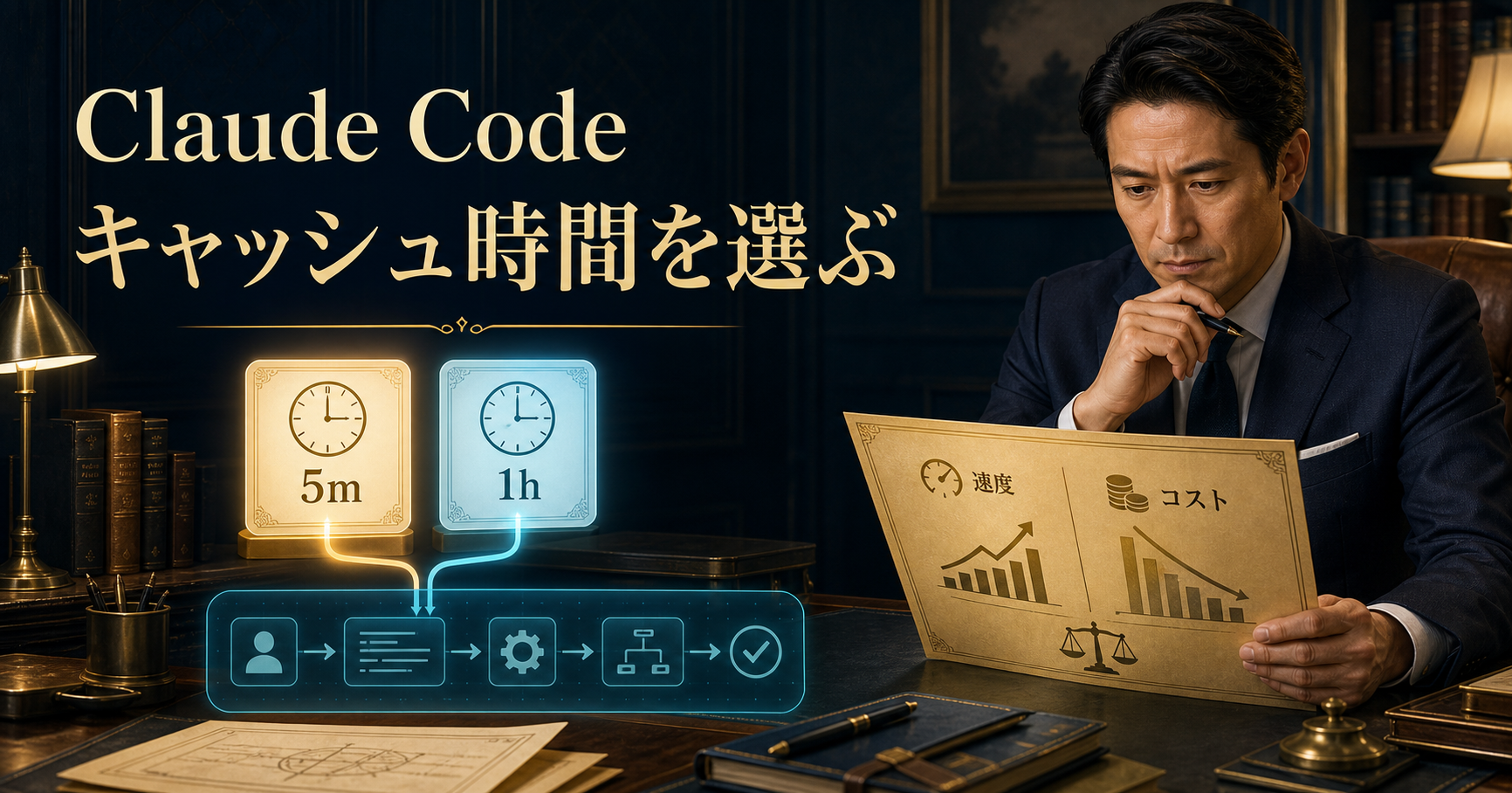 Claude Codeのcache TTL選択
