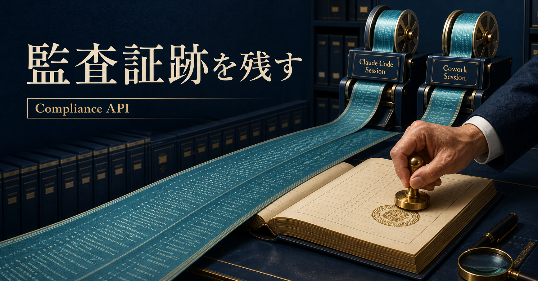 Compliance APIで監査証跡を残す